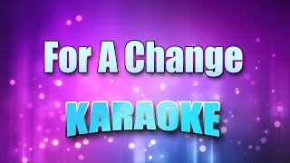 McCoy Neal  For A Change Karaoke amp Lyrics [upl. by Teague]