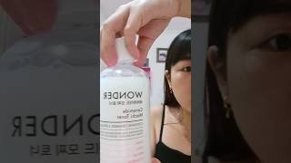 Applying Tony Moly Ceramide Mochi Toner [upl. by Rico]