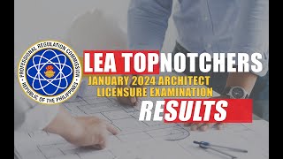 Architect Board Exam Result January 2024  ALE Results [upl. by Jabe]