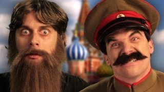 Rasputin vs Stalin Epic Rap Battles of History [upl. by Liuqa]