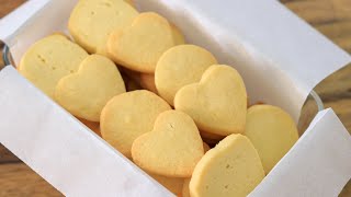 3Ingredient Butter Cookies [upl. by Aliuqa]