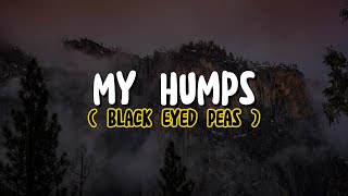 Black Eyed Peas  My Humps Lyrics [upl. by Airdnekal703]