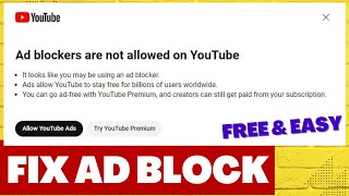 How to Bypass amp Fix YouTube Anti Ad Block Detection [upl. by Vardon750]