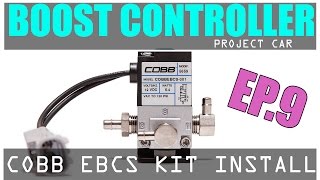 Project WRX EP9  Cobb 3 Port Boost Controller Install [upl. by Regor]