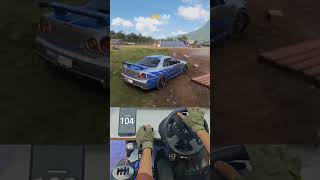 Nissan Skyline GTR  Forza Horizon 5 forza forzahorizon5 gtr simracing thrustmaster fh5 4k [upl. by Haden428]