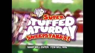 Super Stuffed Saturday Sweepstakes Commercial 2002 KidsWB SECRET WORD REVEAL VHS Vault rip [upl. by Adaynek]