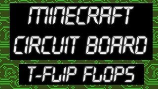 TFlip Flops Minecraft Circuit Board  World Download [upl. by Anthe]