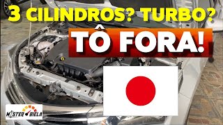 Por que JAPONESES NÃO usam motor 3 CILINDROS NO BRASIL  CONFIRA [upl. by Killian]