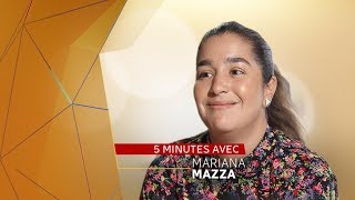 Cinq minutes avec lhumoriste Mariana Mazza [upl. by Cherianne]