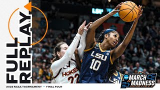 LSU vs Virginia Tech  2023 NCAA women’s Final Four  FULL REPLAY [upl. by Innek]