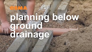 Planning your foul water and below ground drainage system  OsmaDrain [upl. by Paik140]