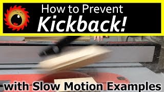 Actual Kickback in Slow Motion amp How to Prevent It [upl. by Jolynn]