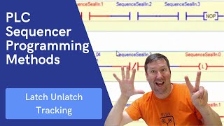 Allen Bradley PLC Latch Unlatch Sequence Programming Tutorial Part 7 [upl. by England]