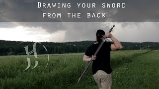 Swords Path  Fight like a Witcher  Drawing your sword from the back [upl. by Belinda233]