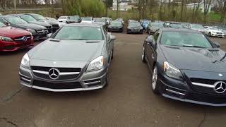 Mercedes SLK Palladium Silver vs Steel Grey [upl. by Ennoid]