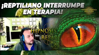 ¡REPTILIANO INTERRUMPE EN TERAPIA  Hipnosis holística por Javier Sampayo [upl. by Ytitsahc]