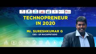 SureshKumar G  CEO  Macappstudio  Digitall  Sangamam [upl. by Doloritas]