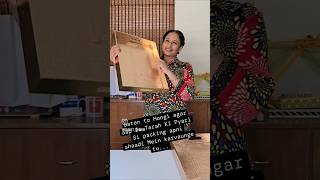 trousseau wedding trousseaupacking indianwedding bridetobe giftwrappingclasses [upl. by Lerej]