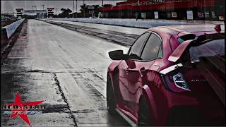 Civic Type R Drag Race Record  quotFKing8quot Red Star Motoring [upl. by Bonni]