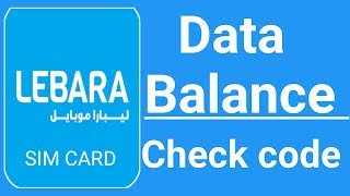 How TO Check Lebara Sim Internet Balance  Lebara Sim data Balance Check Code  Lebara MB Check [upl. by Alius]