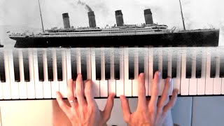 James Horner  Titanic soundtrack  My heart will go on  piano tutorial [upl. by Ludba]