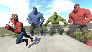 Franklin Become Spiderman to Kill Hulk in Indian Bike Driving 3D [upl. by Animar27]