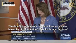 Did Nancy Pelosi Admit Democrats Use a Tactic Called the ‘WrapUp Smear’ [upl. by Karissa784]