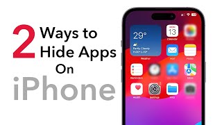 How to Hide Apps on iPhone [upl. by Nikita]