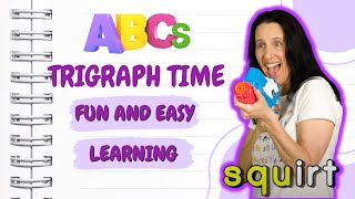 squ Trigraph Sounds from ABCs Singing the Sounds Courses [upl. by Horten]