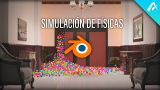 Todo Lo Que Necesitas Saber Para Simular Físicas En BLENDER Fácilmente [upl. by Hester]