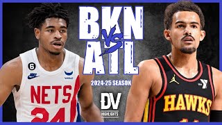 Brooklyn Nets vs Atlanta Hawks Full Game Highlights  Oct 23 2024  Regular Season [upl. by Mickie]