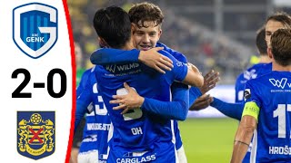 SK Beveren vs Genk 02 All Goals and Extended Highlights [upl. by Almap]