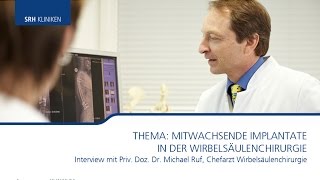 Mitwachsende Implantate in der Wirbelsäulenchirurgie [upl. by Adias]