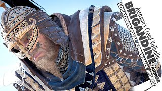 Assassins Creed Valhalla BRIGANDINE Armor Locations Appearance Showcase Gameplay [upl. by Ahtar]