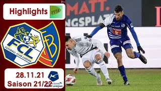 Highlights FC Luzern vs FC Basel 281121 [upl. by Izak]