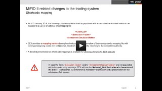 MiFID II Video Tutorial [upl. by Mattie915]