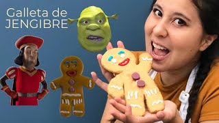 GALLETA DE JENGIBRE DE SHREK Receta original 😋 [upl. by Maryann]