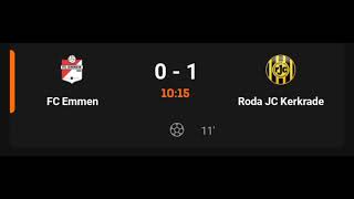 FC EmmenGoal FC Emmen vs Roda JC Kerkrade01All Goals Results And Extended Highligh2024 [upl. by Marris365]