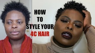 THIS IS WHY YOUR 4C HAIR ISNT CURLING AND HOW TO FIX IT [upl. by Adeys]