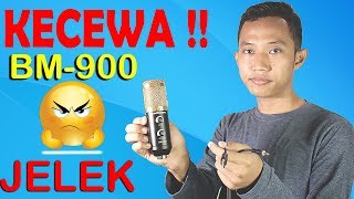 😱 Jangan Beli mic BM900 🎤 KECEWA  Jelek ga support phantom power  Mending BM8000 Bm700 Bm800 [upl. by Werdma]