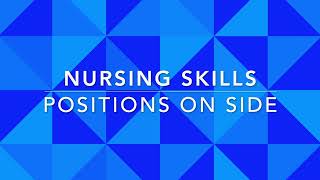 Credentia CNA Skill 17 Positions on Side [upl. by Darbee]