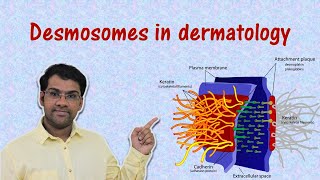 Desmosomes and its applied aspects for medical students  DrPRam Sushruth [upl. by Otreblasiul920]