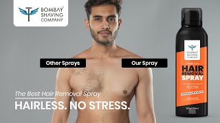 Best Body Hair Removal Spray for Men hairremovalspray svish [upl. by Eiral]