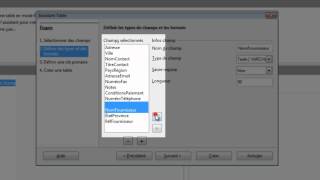 Cours vidéo OpenOffice Base 2  créer une table avec lassistant [upl. by Satterlee864]
