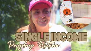 SINGLE INCOME PAYDAY ROUTINE  Homemaking Inspirarion  FRUGAL LIVING amp GROCERY HAUL [upl. by Itteb]