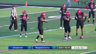 Wapakoneta vs Shawnee 92223 [upl. by Aicileb]