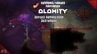 Calamity DAD Mode ThrowerSummoner  Episode 5 Mastermind [upl. by Refinej]