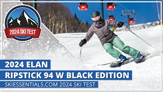 2024 Elan Ripstick 94 W Black Edition  SkiEssentialscom Ski Test [upl. by Yuria]