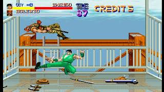 Street Fighter 89 The Final Fight v3 5 Guy vs ALL BOSSES OpenBOR [upl. by Atiuqram]