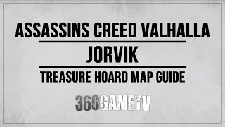 Assassins Creed Valhalla Jorvik Hoard Map Location  Solution  Treasure Hoard Map Guides [upl. by Kraft]